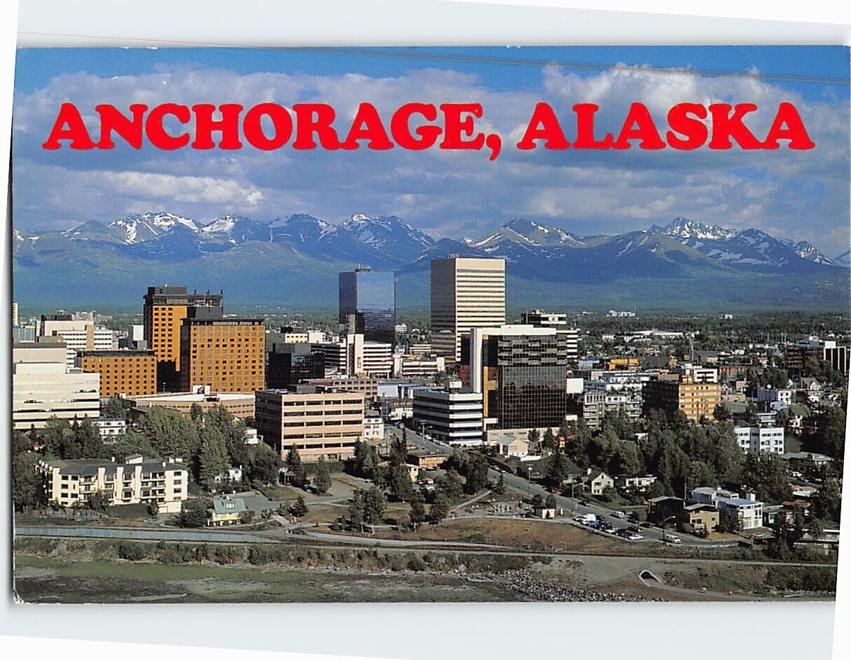 Postcard Anchorage Alaska USA