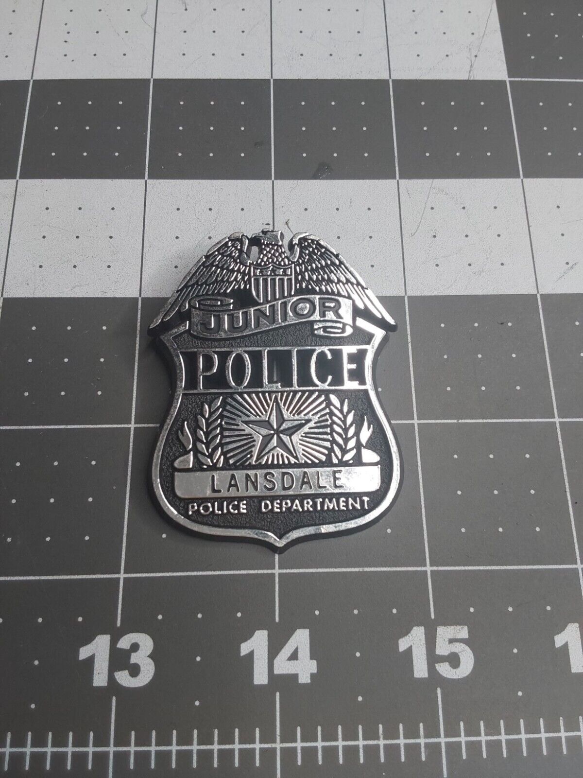 n Junior Police Lansdale PA Plastic Pin