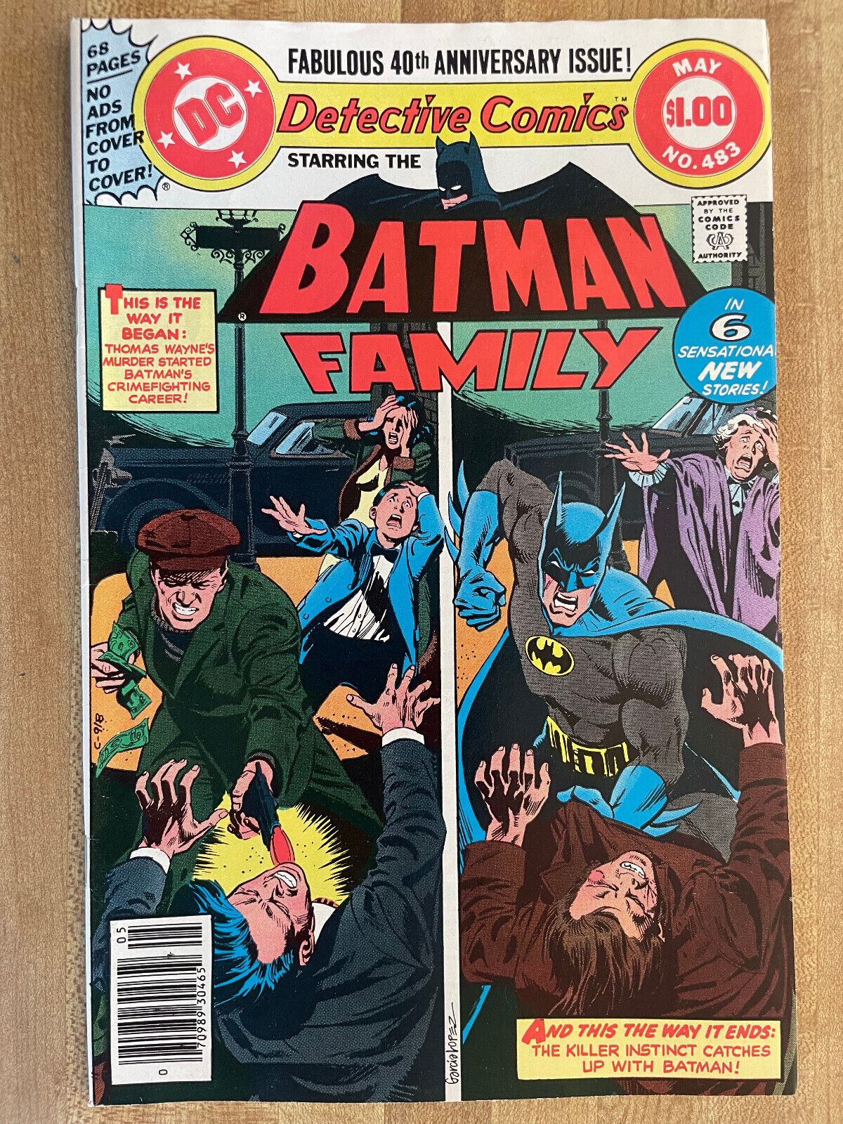 DETECTIVE COMICS #483 NM 1979 Batman Family Robin 1st Appearance Maxie Zeus