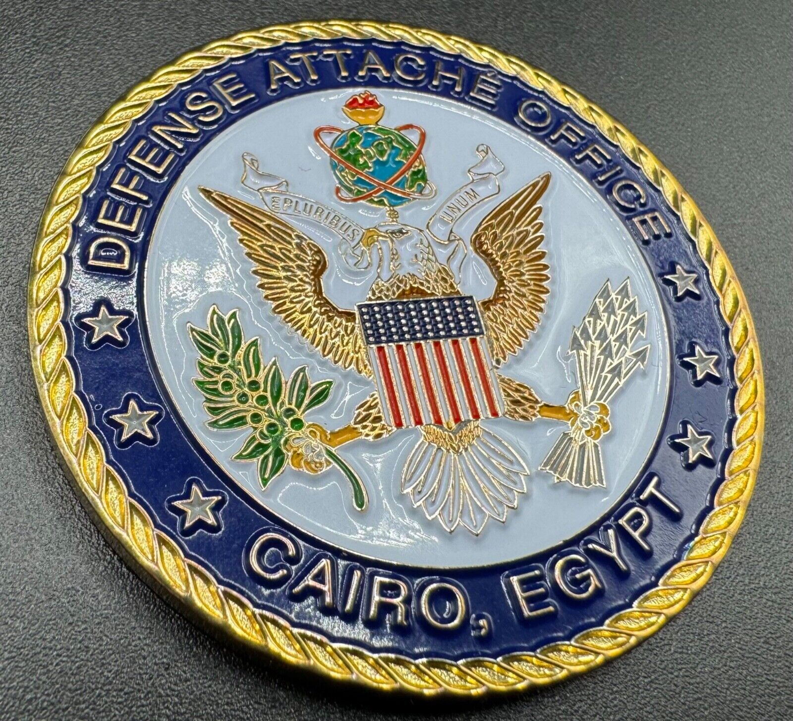 Defense Attache Office Cairo, Egypt US Embassy Republic Military Challenge Coin