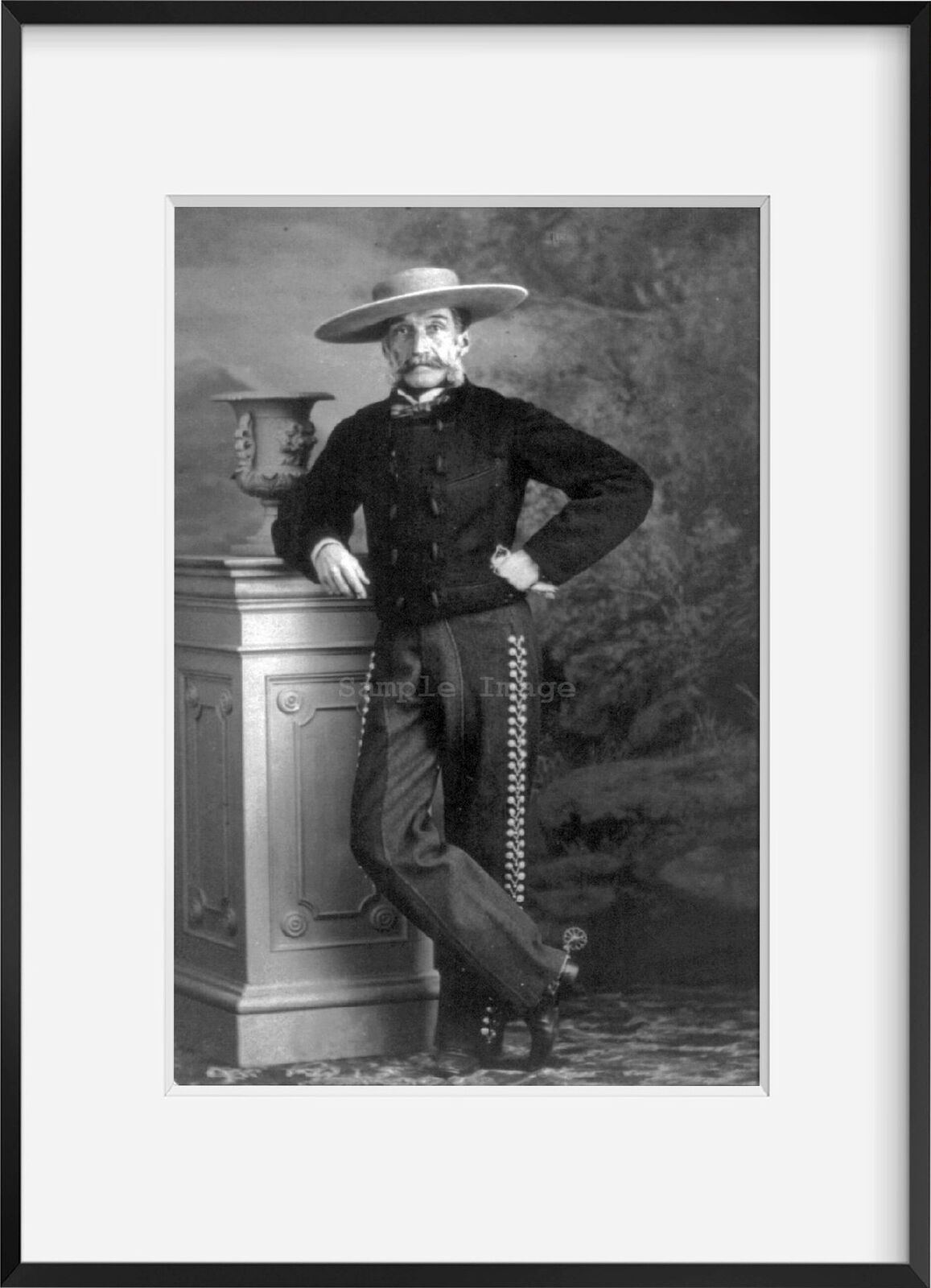Photo: Charles Lennox Wyke, 1815-1897, English Diplomat, Mexico . | Vintage Blac