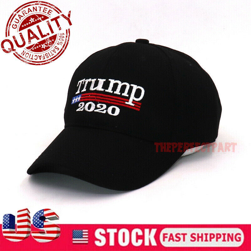Donald Trump 2020 Keep Make America Great Again Cap MAGA Embroidered Hat Black