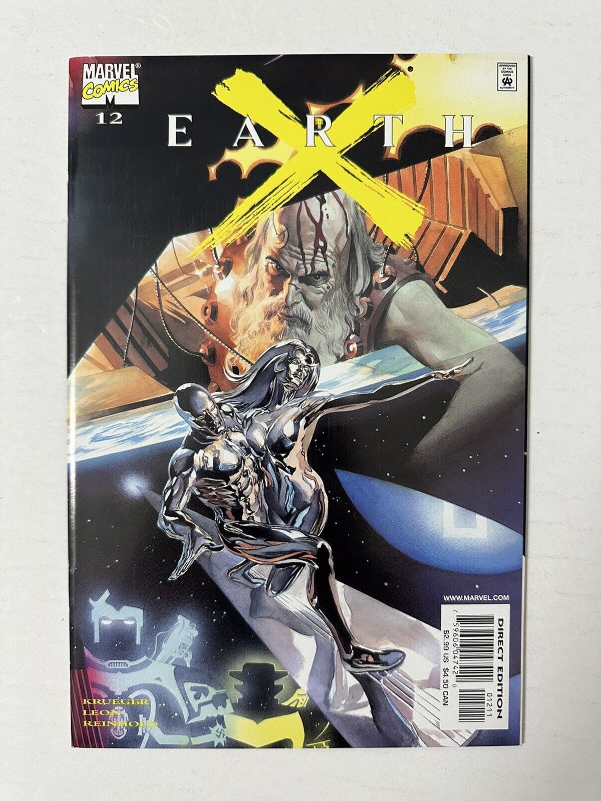 Earth X #12 (Marvel, 2000) First Appearance of Shalla-Bal as Silver Surfer NM+