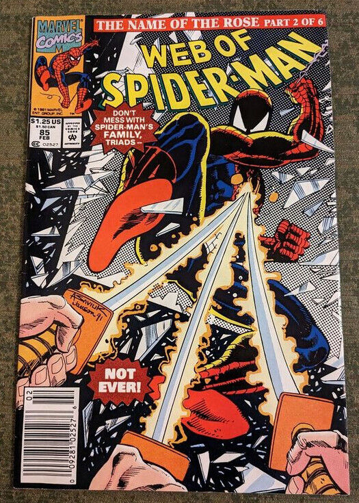 Web of Spider-Man #85 - comic book - original 1st printing - 1992