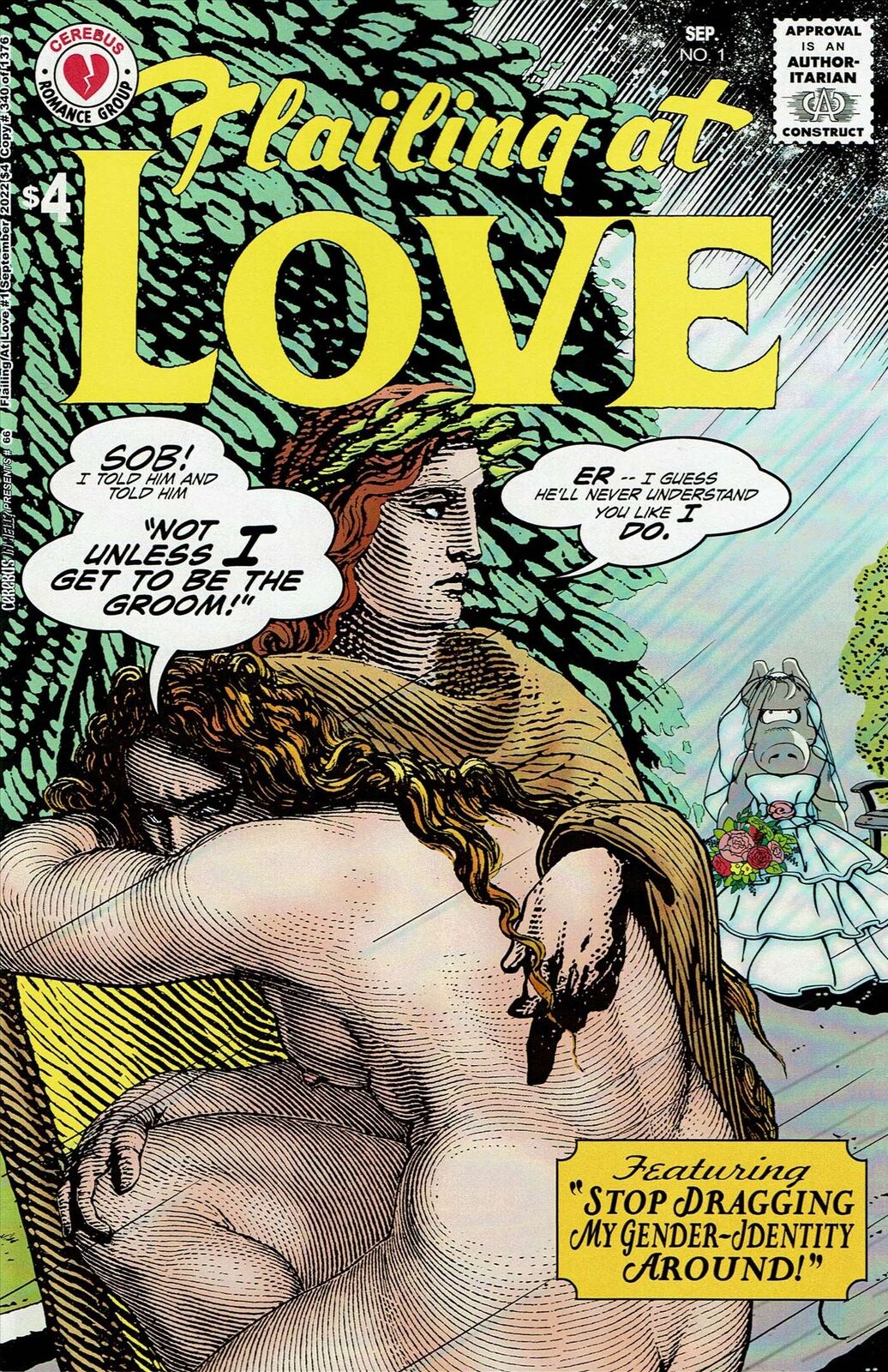 Flailing at Love #1 VF/NM; Aardvark-Vanaheim | Cerebus in Hell 66 - we combine s
