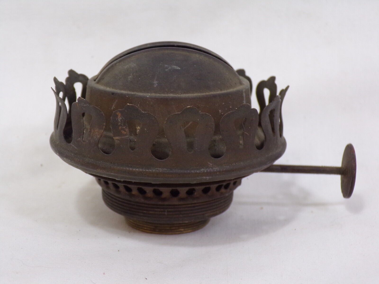 Antique Brass Oil Lamp Part  Burner 1-1/8\
