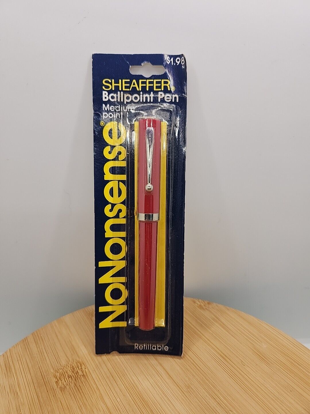 Sheaffer Pen /Retired, Vtg Ball Pen, NO NONSENSE, Medium Point NOS, Refillable