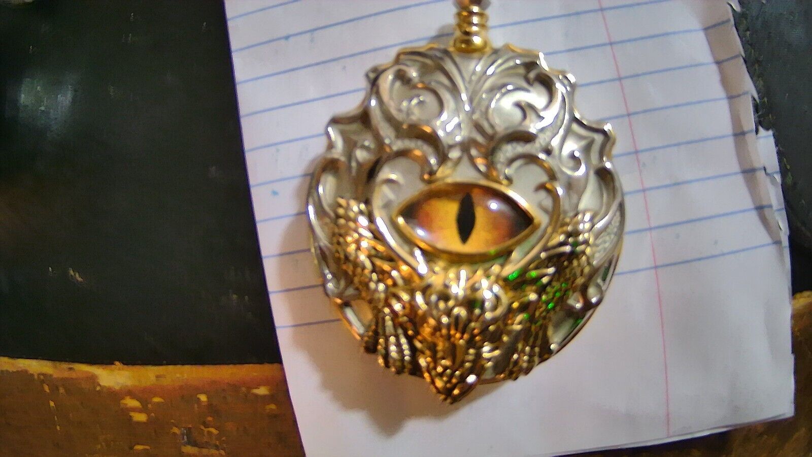 Franklin Mint - Eye of the Golden Dragon Pocket Watch 