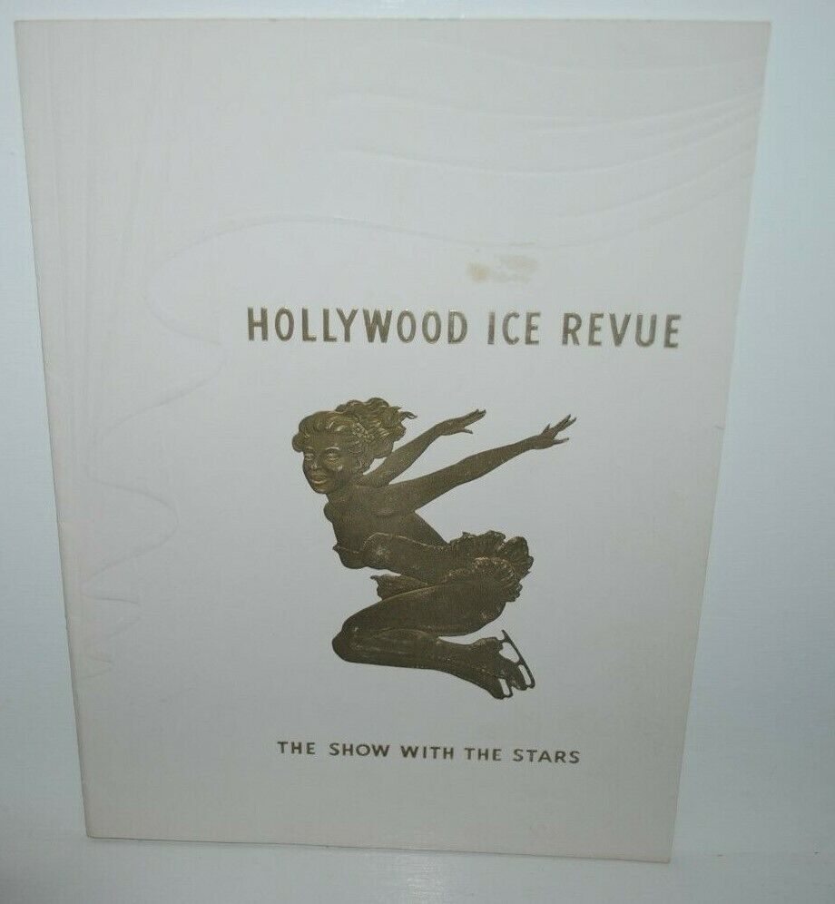 1954 Hollywood on Ice program SIGNED by Barbara Ann Scott Olympics skating champ