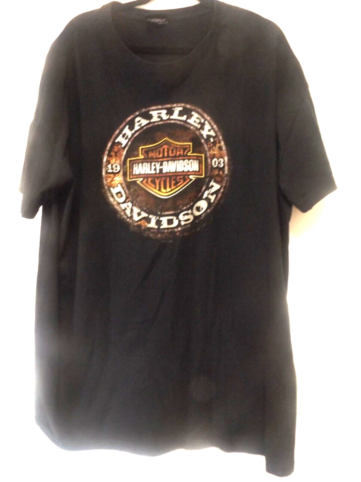 Harley Davidson Vintage T shirt, Finks, Zanesvillee,Ohio 2014