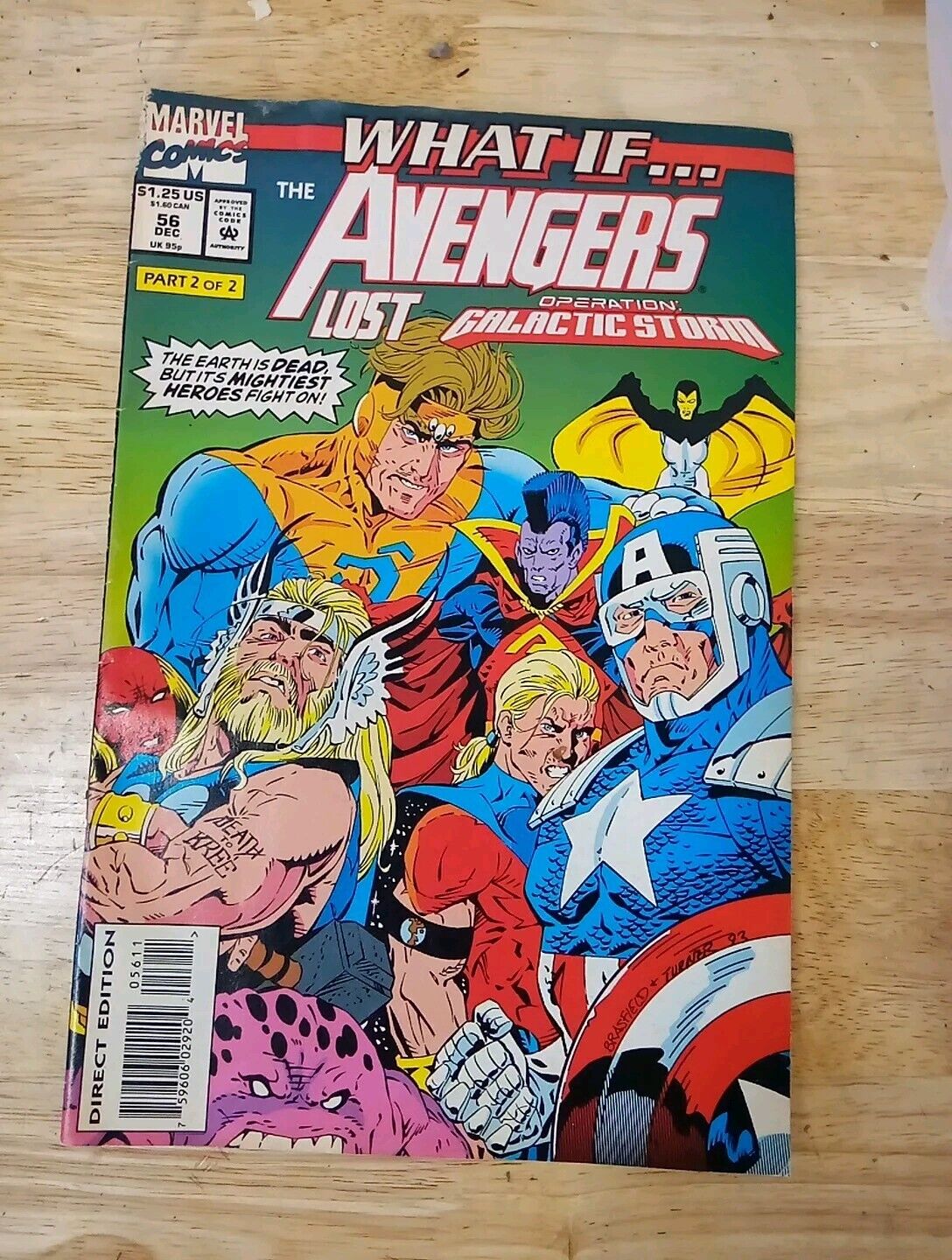 What If #56 The Avengers Had Lost Operation Galactic Storm Part 2 Marvel Comics 