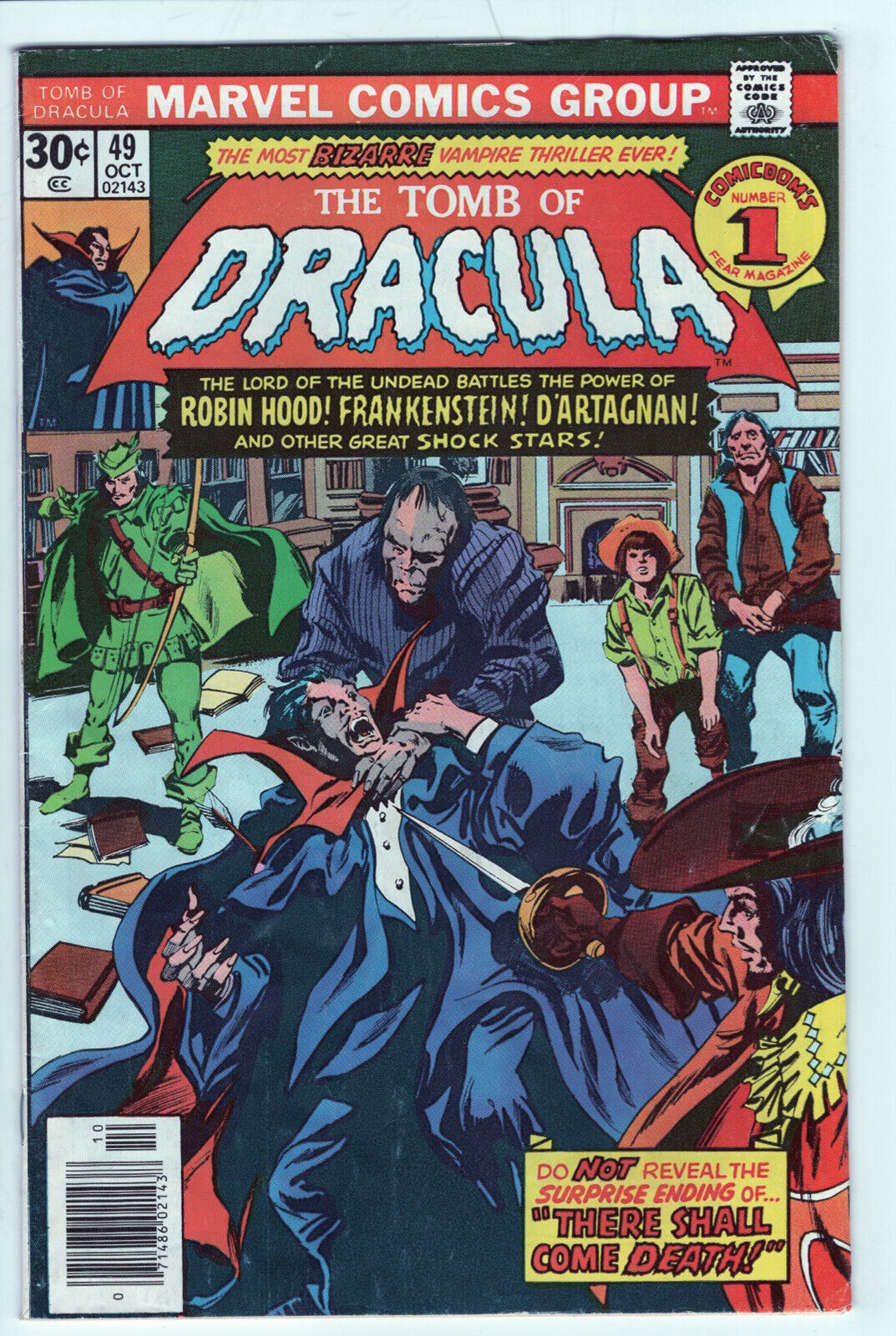 TOMB OF DRACULA #49 - 2.5 - OW-W