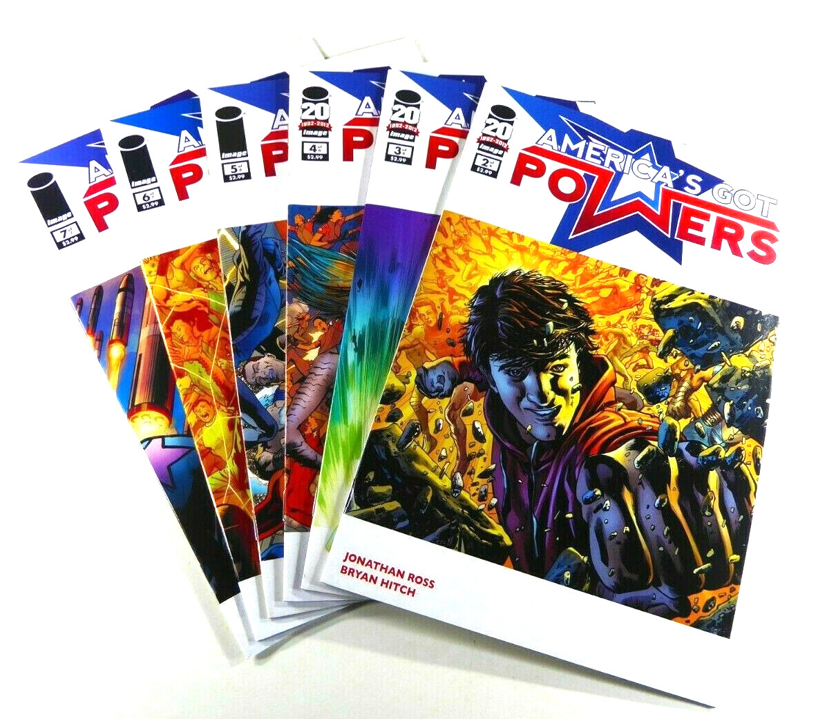 Image AMERICA\'S GOT POWERS (2012) #2 3 4 5 6 7 Lot NM- to NM Ships FREE
