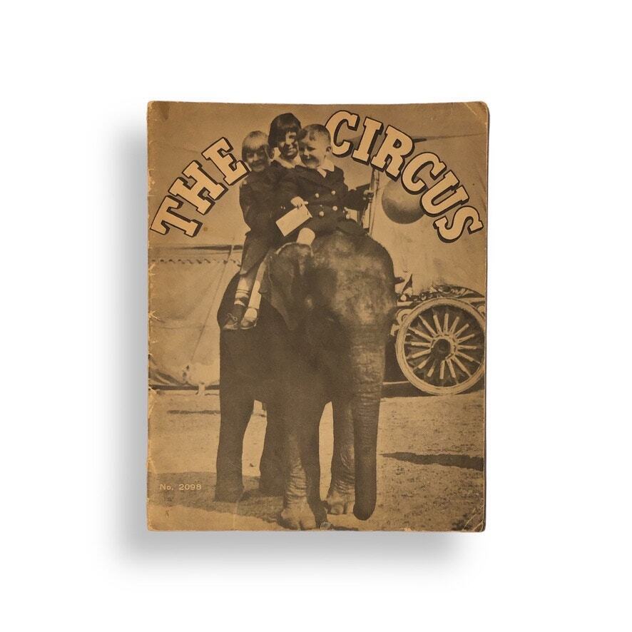 The Circus K.C. Knecht Illustrated 1930\'s Advertising Booklet Paperback Ephemera