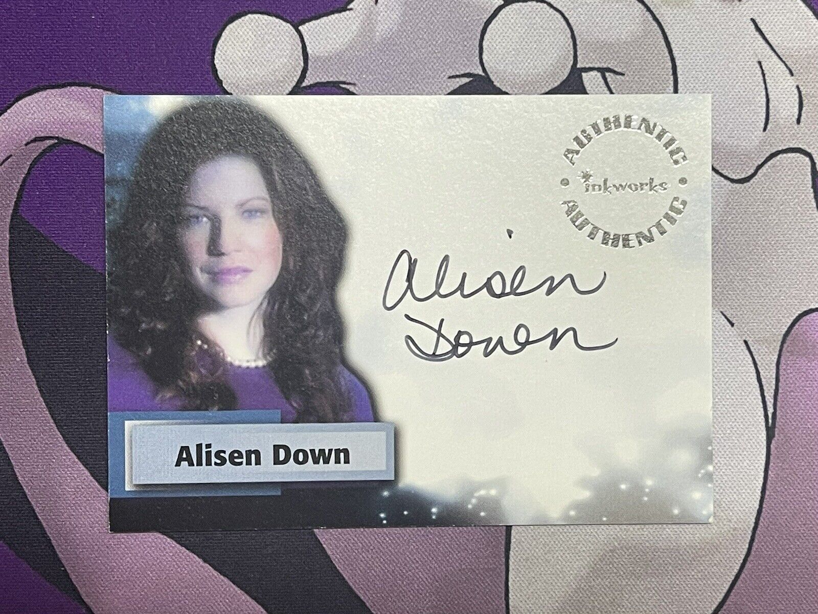 2006 Smallville A40 - Allison Down/Lillian Luthor Auto Card - Inkworks Season 5