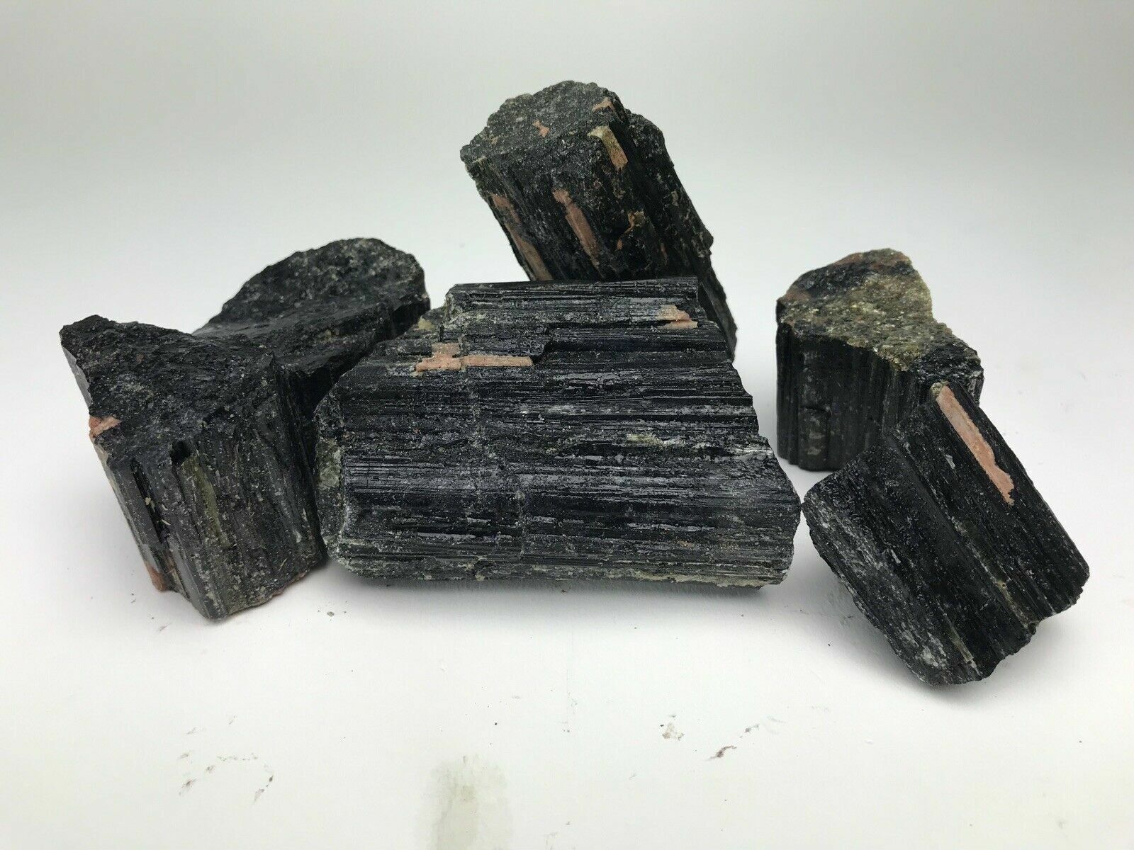 Raw Black Tourmaline, Big Rough Black Tourmaline Natural Crystals, Bulk Lots