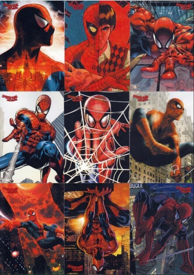 2009 Marvel Rittenhouse Spider-Man Archives BASE 72-Card Set Pack Fresh NM/M😍*