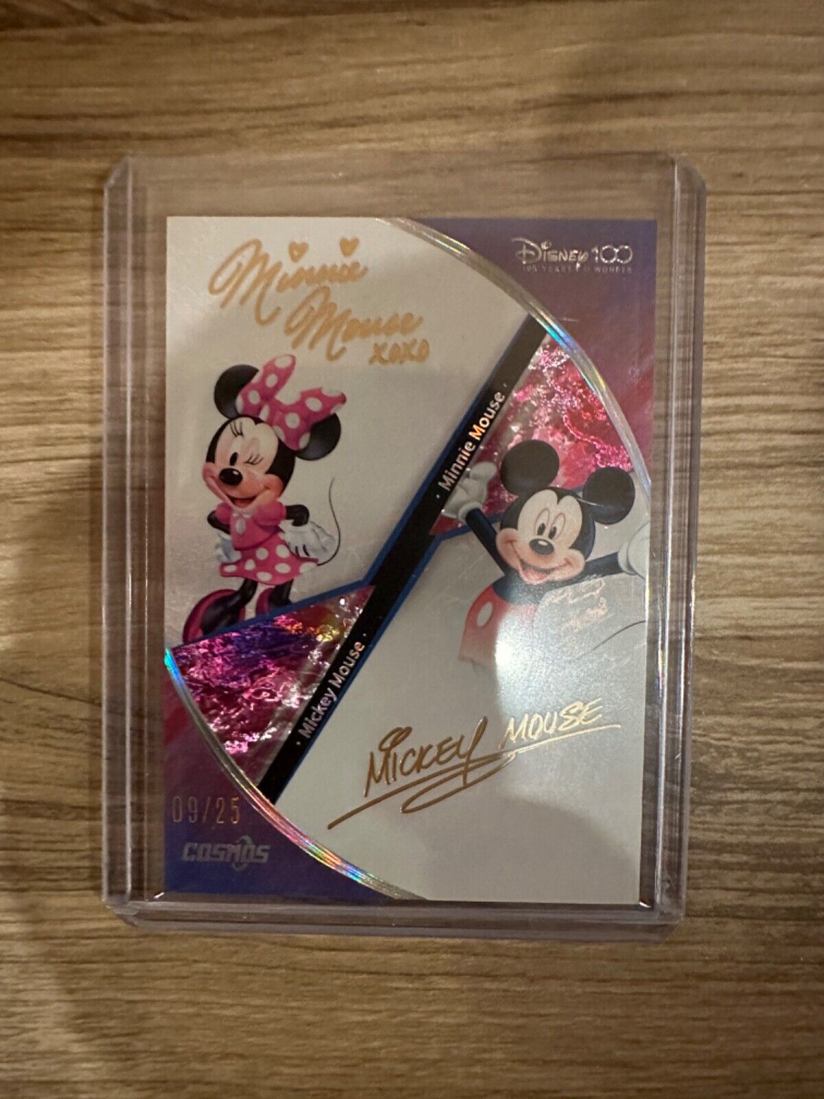 Mickey Mouse & Minnie Mouse 2023 Disney Kakawow Cosmos /25 Dual Auto
