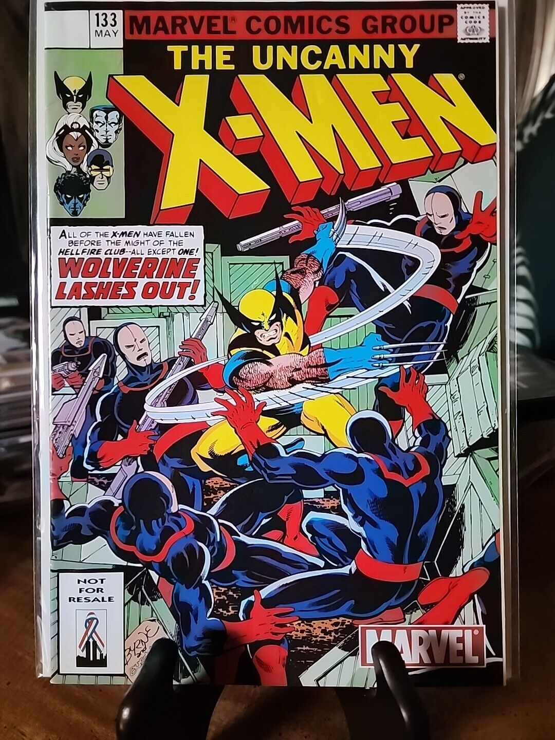 Uncanny X-Men #133 Comic Marvel Legends REPRINT 2002 Wolverine \