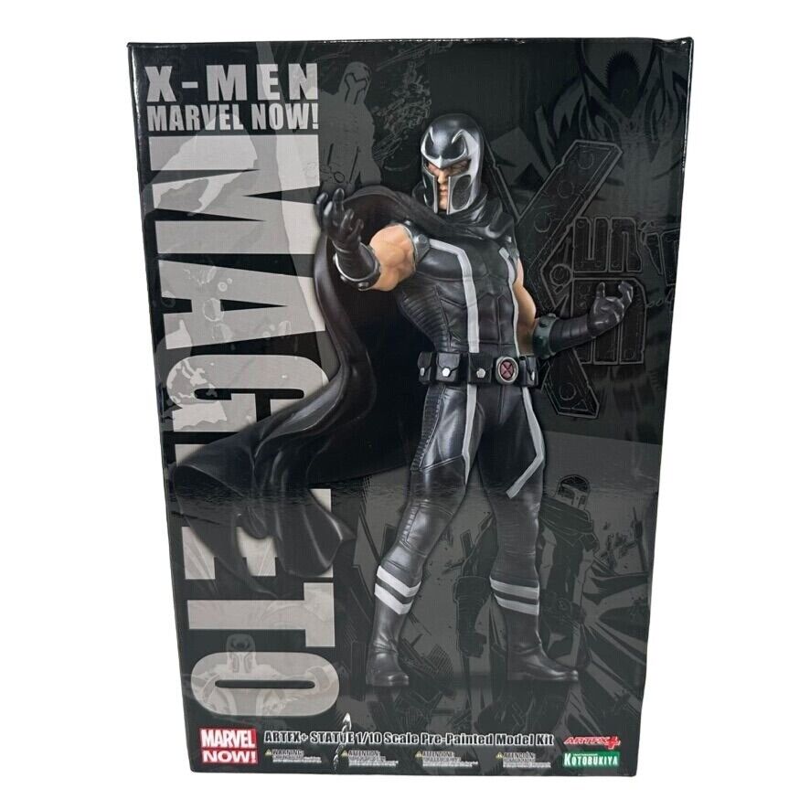 Uncanny X-MEN Marvel Now MAGNETO Black Suit Kotobukiya 1/10 Scale ARTFX Statue