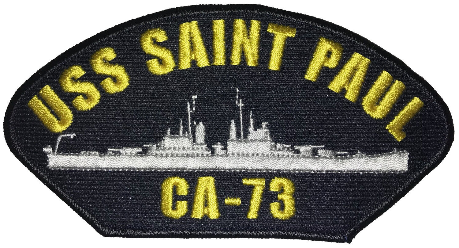 USS St. Paul Saint CA-73 PATCH USN NAVY SHIP HEAVY CRUISER PORTLAND CLASS