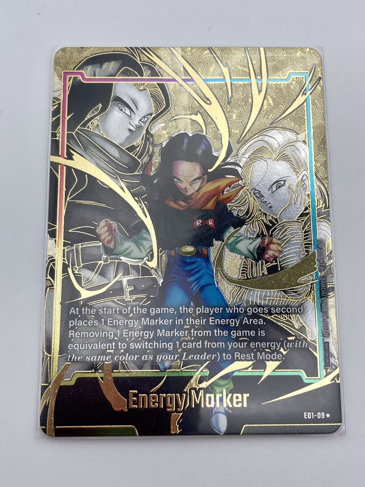 Android 17 Energy Marker E01-09 Alt Art Parallel - DBS Fusion World