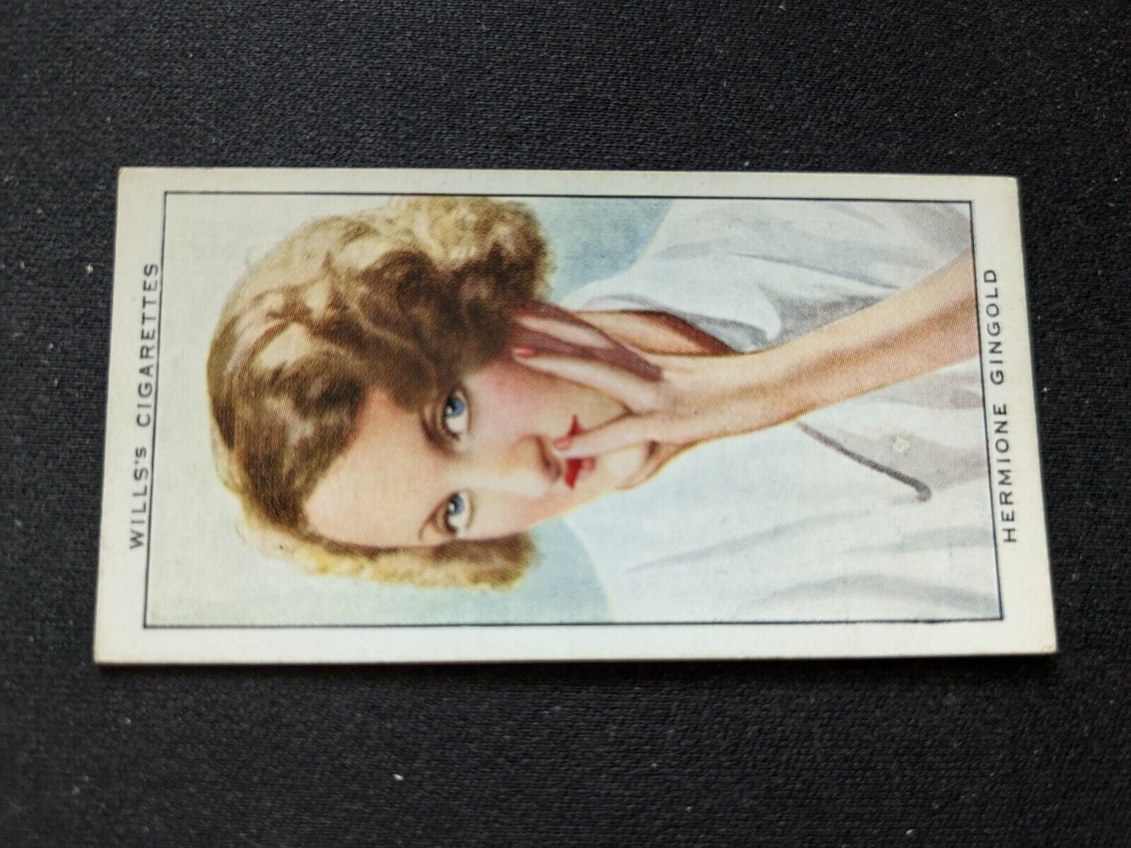 1935 Wills\'s Radio Celebrities Card # 36 Hermione Gingold (VG/EX)