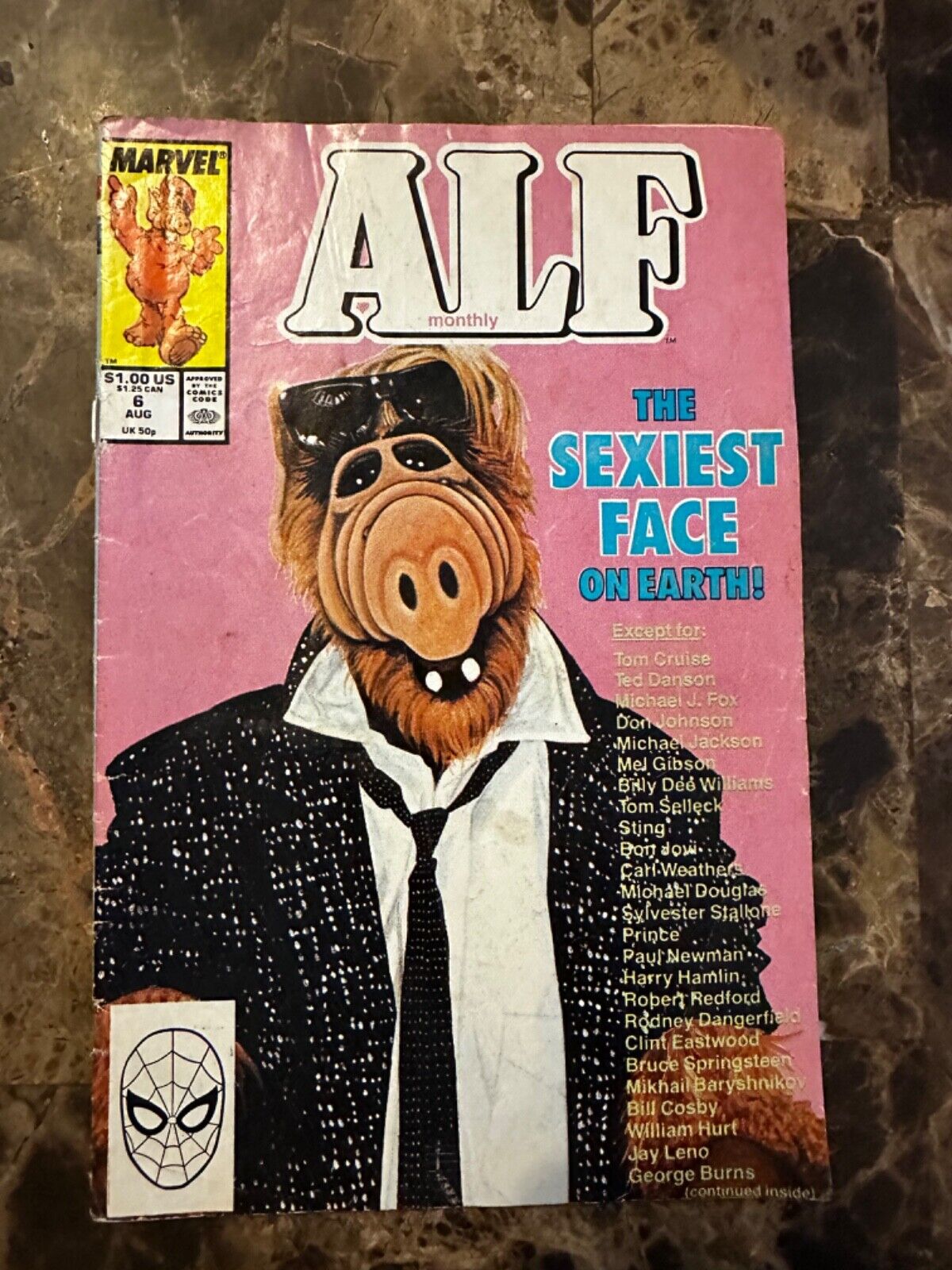 Alf #6 August 1988 Marvel Comics