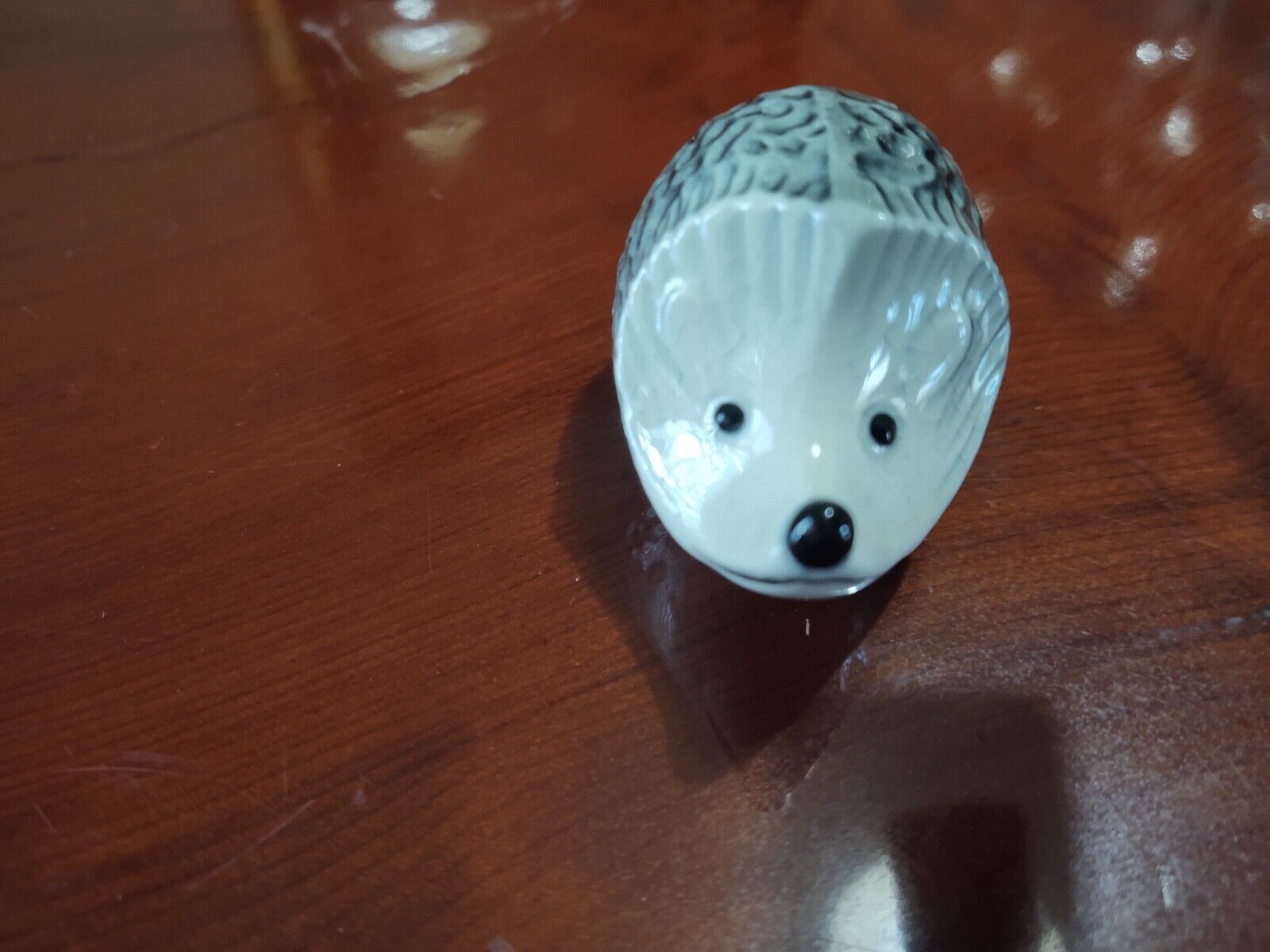 Cute  Goebel porcelain hedgehog made in Germany 2.5