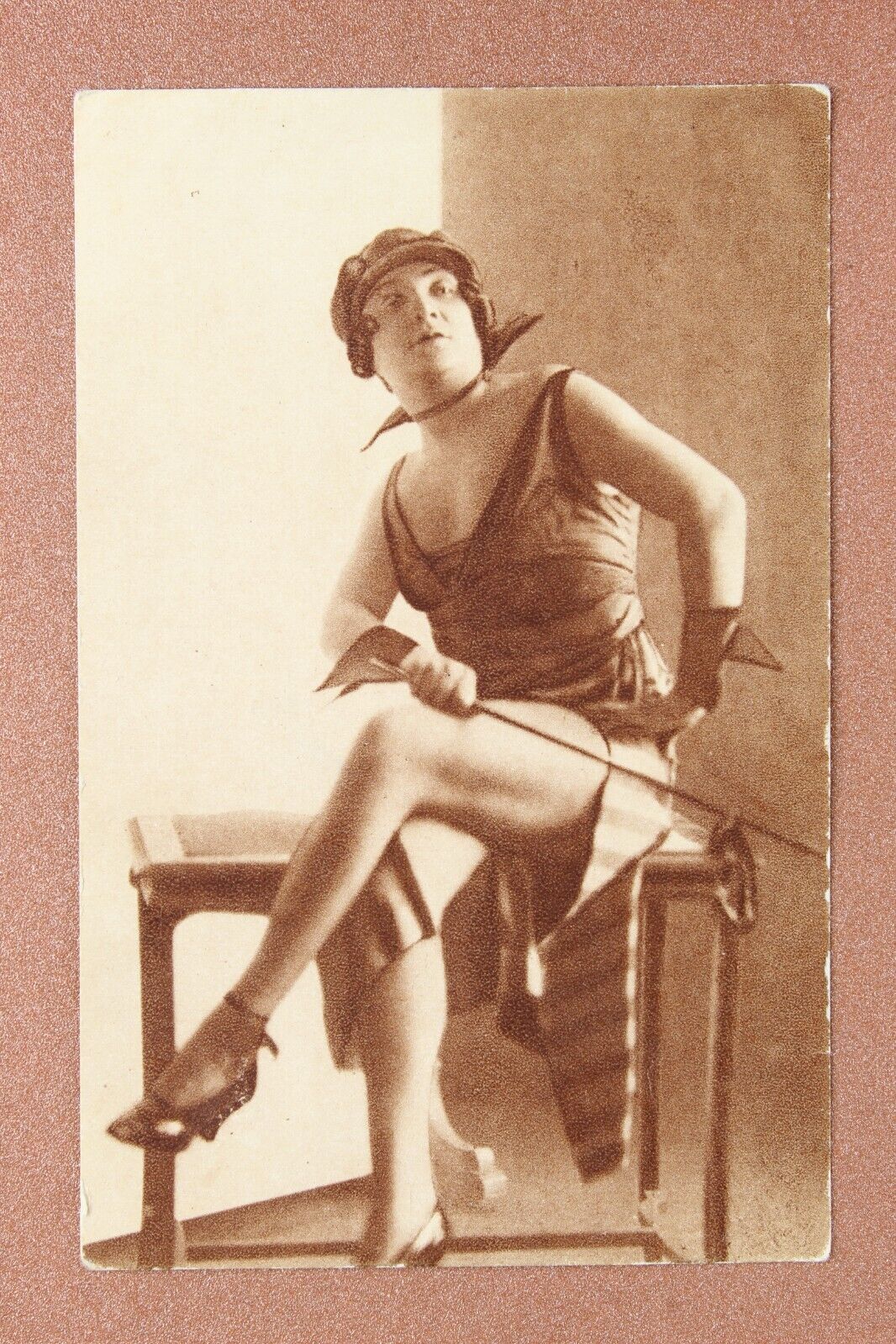 AVANT-GARDE by Fatma MUXTAROVA Azerbaijani opera RARE russian postcard 1920s 🎶