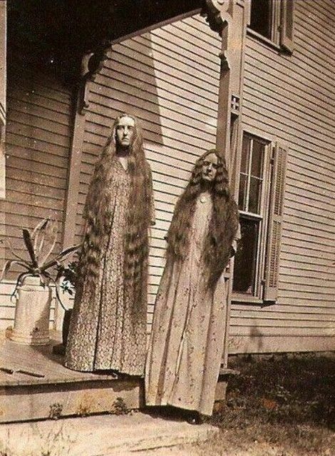 Vintage Porch Sisters Photo 183 Oddleys Strange & Bizarre