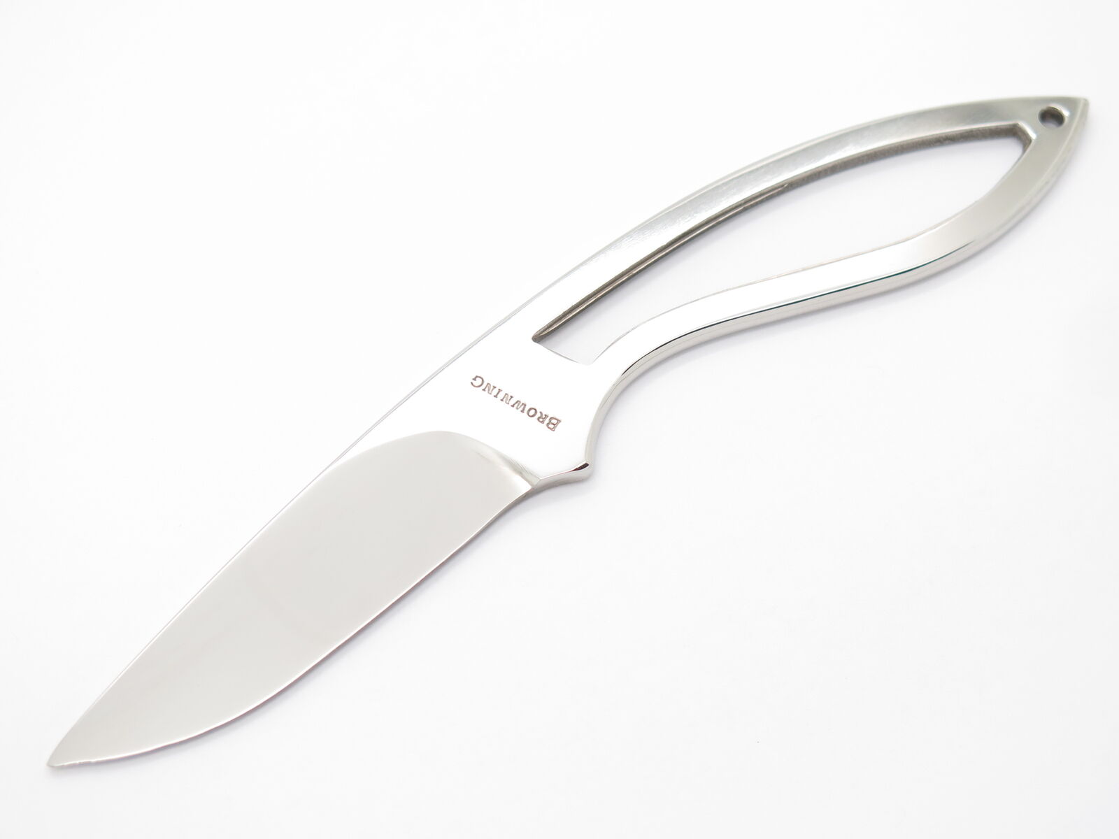 Vtg Browning 377 Seki Japan Tak Fukuta Polished Fixed Knife Making Blade Blank