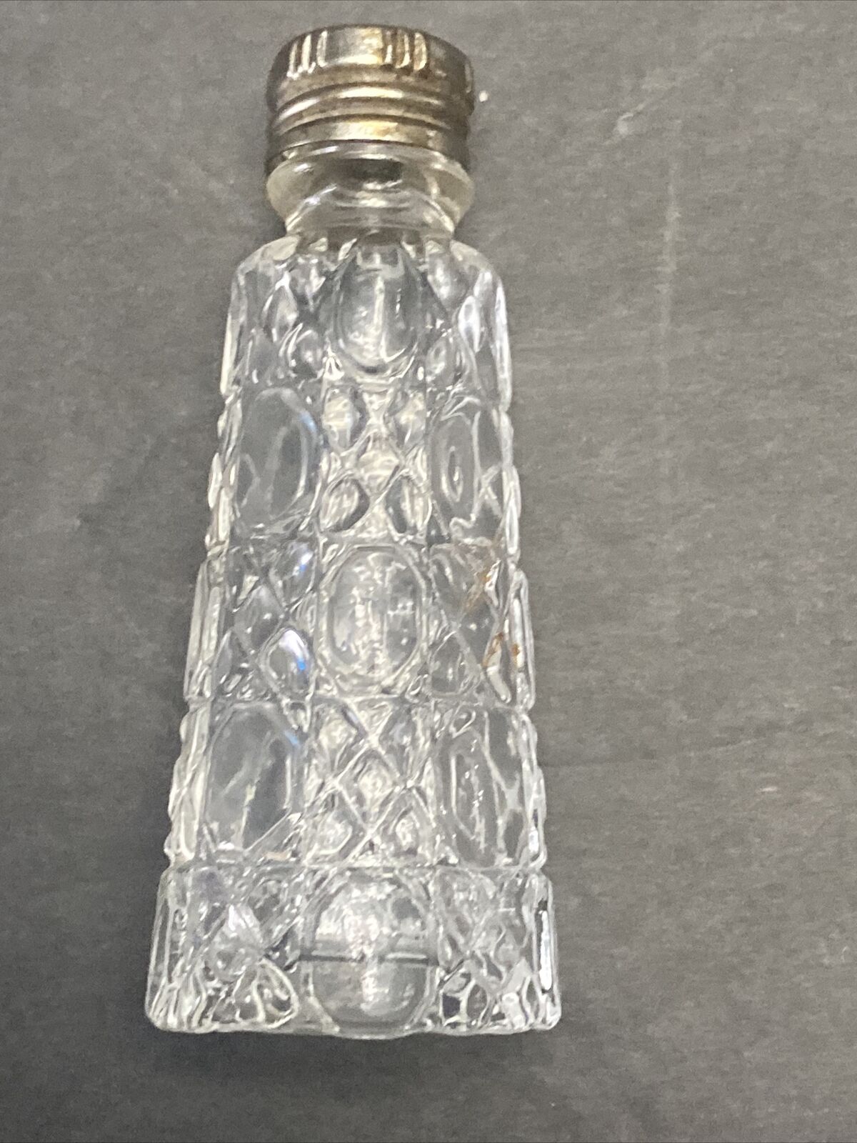 Rare Antique Vintage Signed Miniature Czechoslovakian Irice Perfume Bottle Czech