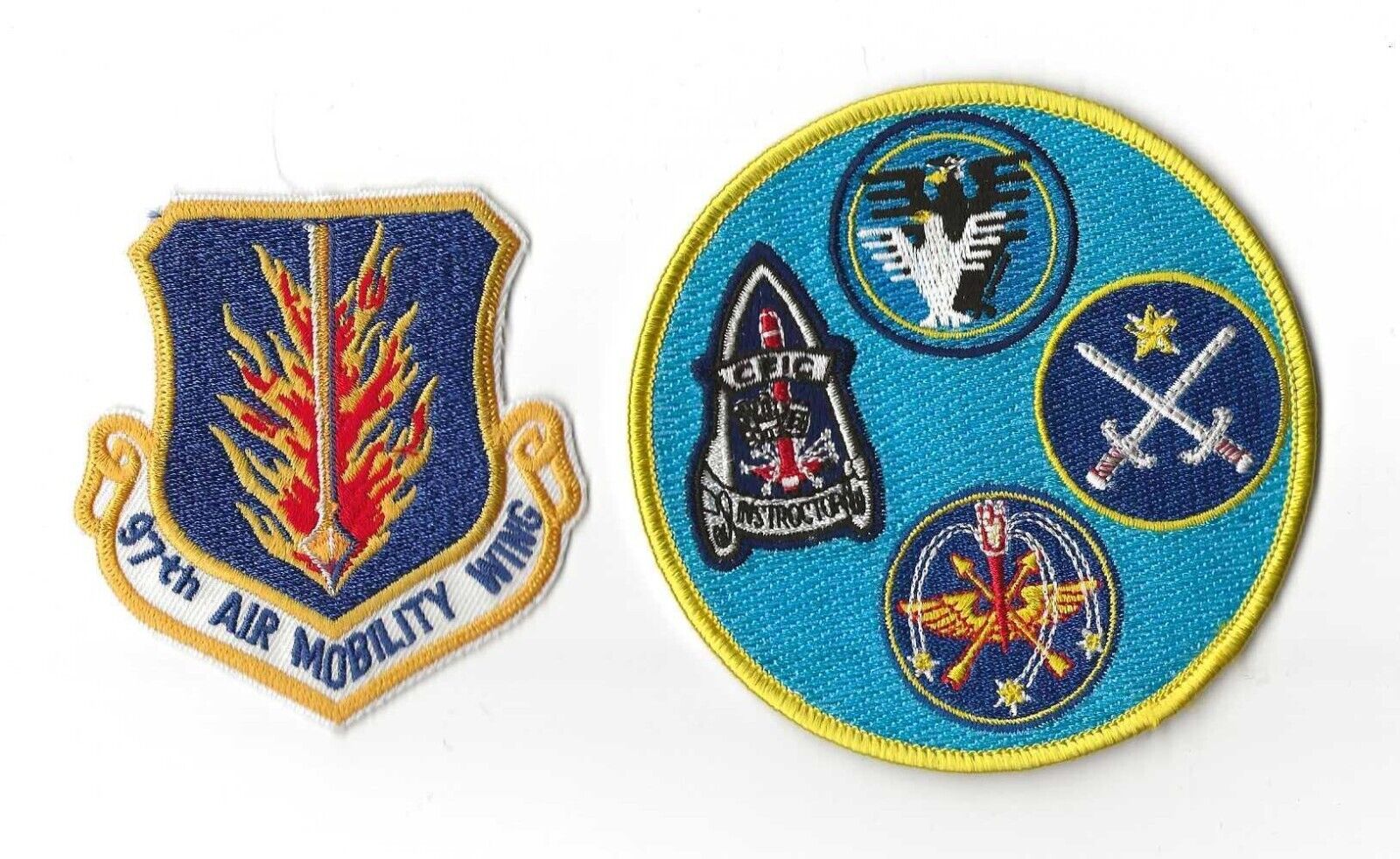 USAF 97th AMW & GAGGLE patch set