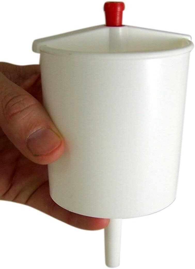 White Plastic Push Button Communion Cup Filler Church Supplies, Fills Up to 2...