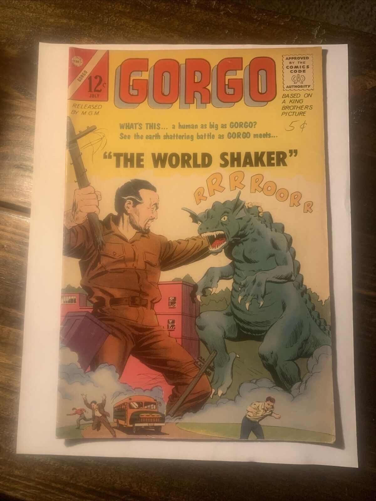 CDC Gorgo #9 The World Shaker 1964