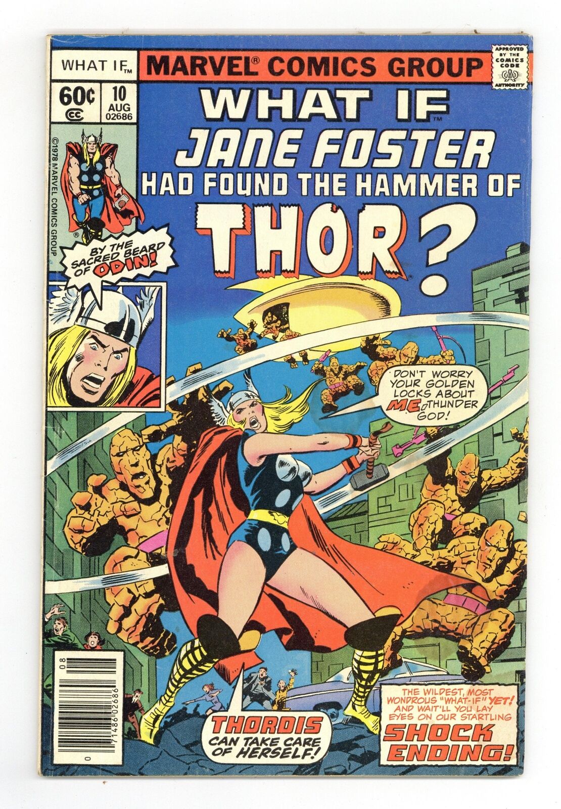 What If #10 GD+ 2.5 1978 Jane Foster as Thor