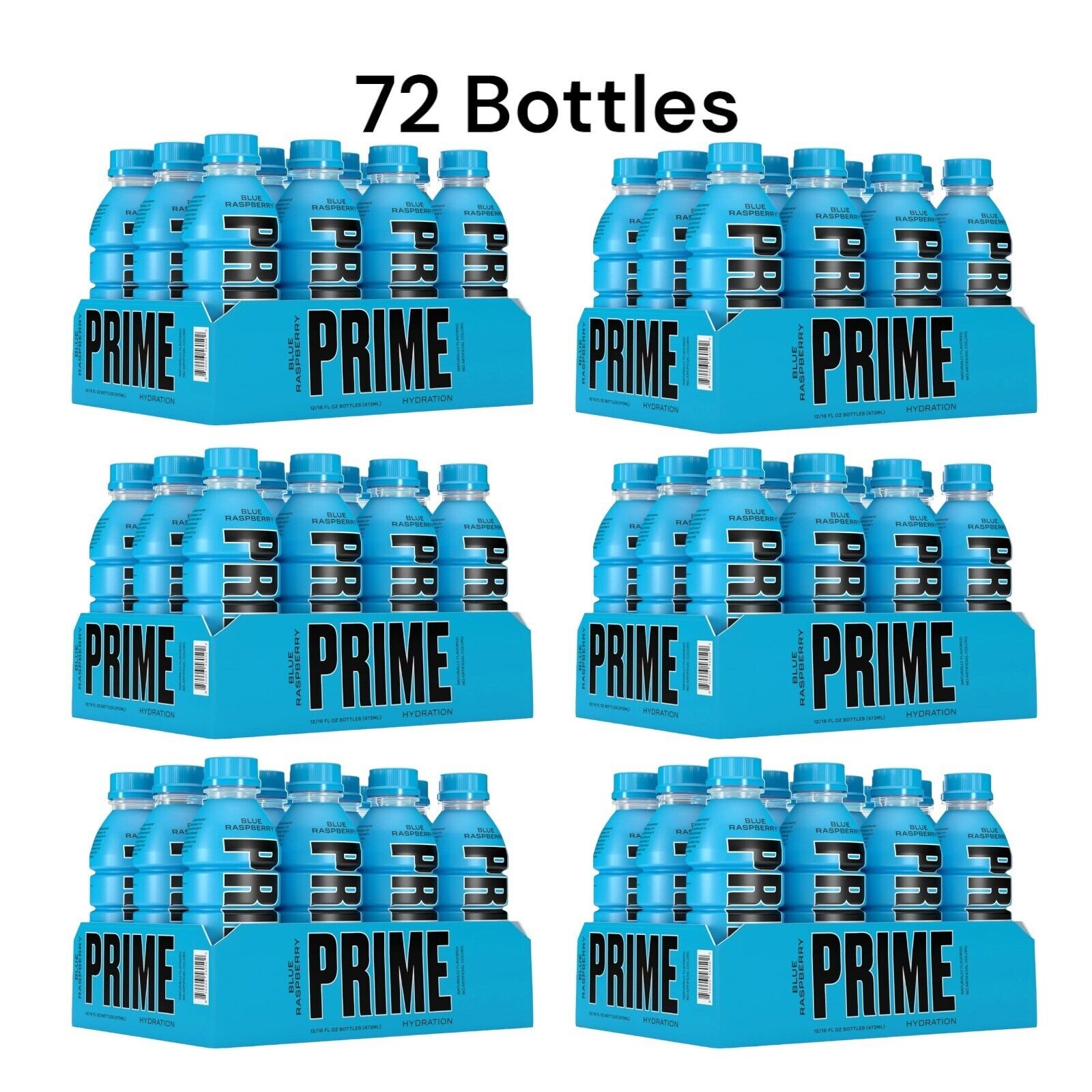 Prim Hydration Blue Raspberry 12 Pack 16.9oz Bottles Pack of 12 By Logan Paul