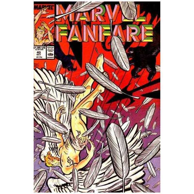 Marvel Fanfare (1982 series) #40 in Near Mint minus condition. Marvel comics [d 