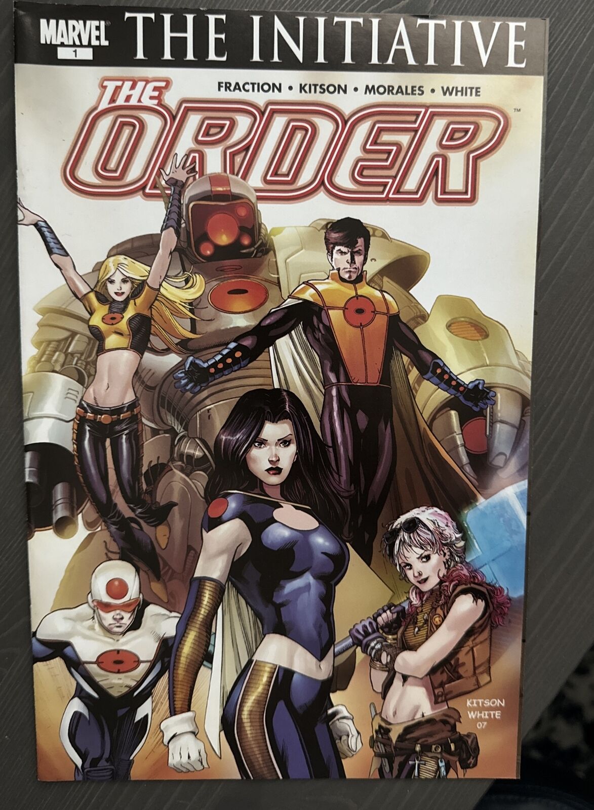 The Order #1 Marvel Comic Books - The Initiative 2007.     C10
