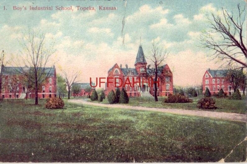 1908 BOY\'S INDUSTRIAL SCHOOL, TOPEKA, KS