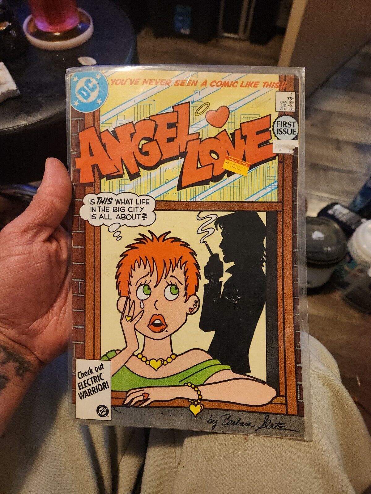 ANGEL LOVE #1 (8.0) DC ROMANCE FROM 86 1986