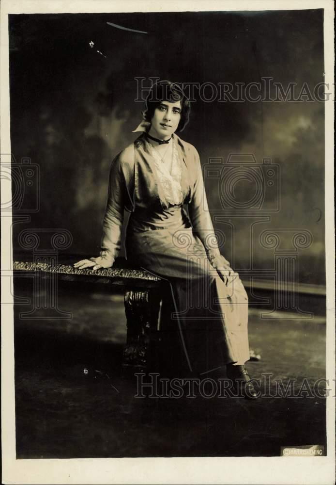 1919 Press Photo Isabel Angeles of Mexico in New York - kfa30780