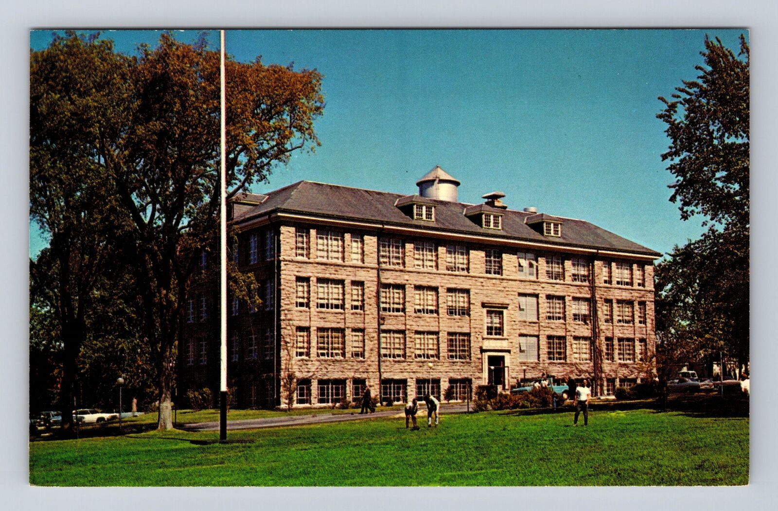 South Kingstown RI-Rhode Island, Bliss Hall, University, Vintage Postcard