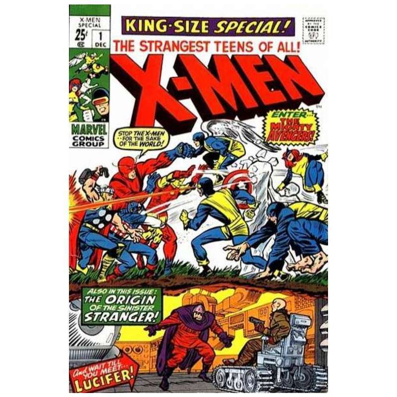 X-Men Special #1 1963 series Marvel comics Fine Full description below [s.