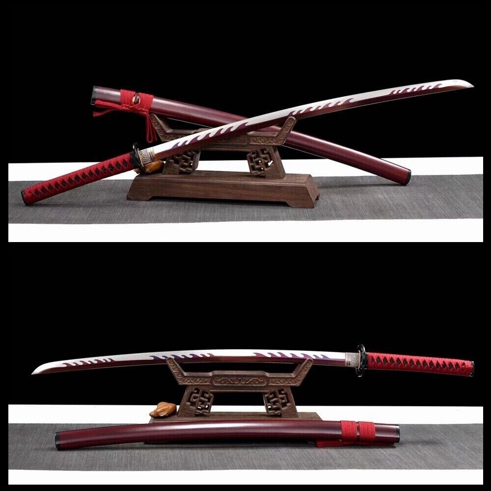 handmade 9260 spring Steel Japanese Samurai Sword katana Full Tang Sharp Blade