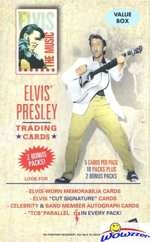 2007 Press Pass Elvis Presley THE MUSIC EXCLUSIVE Factory Sealed Blaster Box