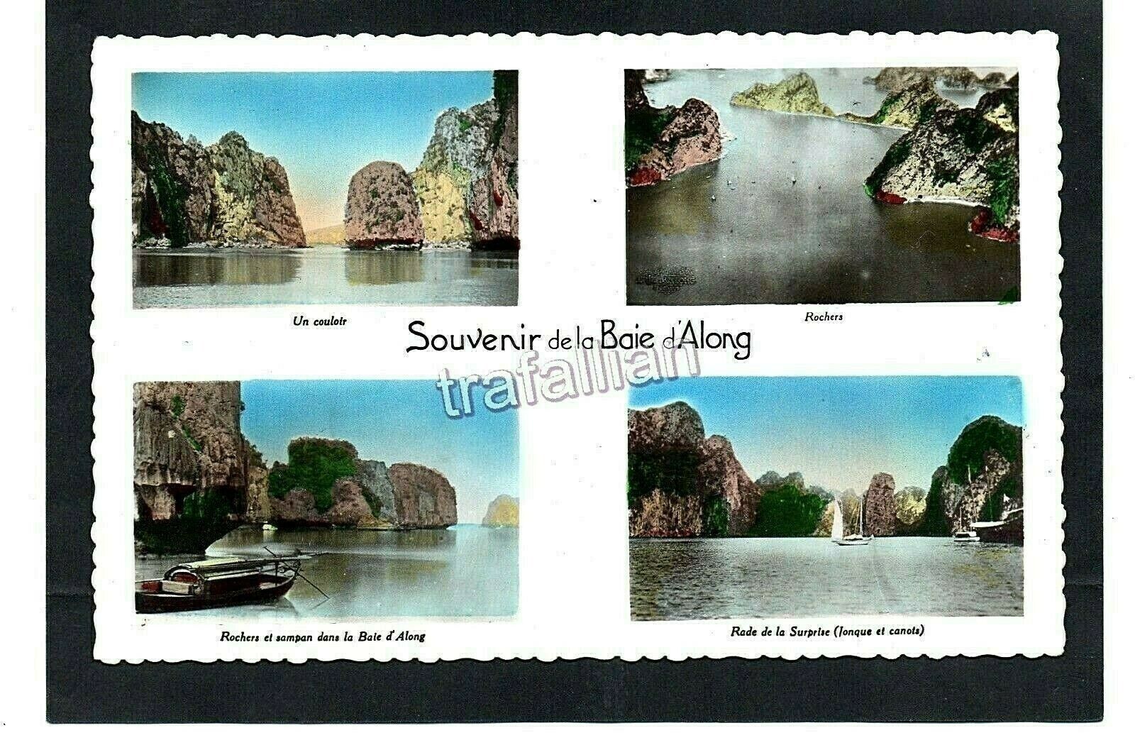 CPSM VIET-NAM - Souvenir of the Bay of Along - Multi-View