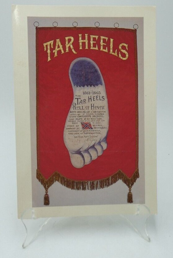 Postcard 1880 Tar Heel Banner from NC History Museum, Price Includes Shipping