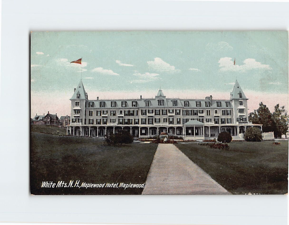 Postcard Maplewood Hotel, Maplewood, White Mountains, Bethlehem, New Hampshire